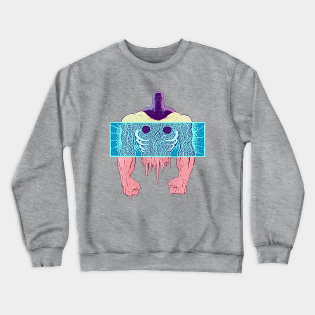 Cankor X-RAY for lighter color shirts Crewneck Sweatshirt by Cankor Comics